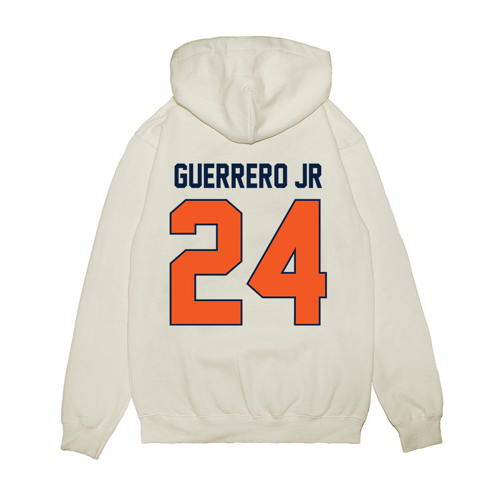 UTEP - NCAA Football : Jaime Guerrero Jr - Vintage Miners Premium Hooded Sweatshirt-1