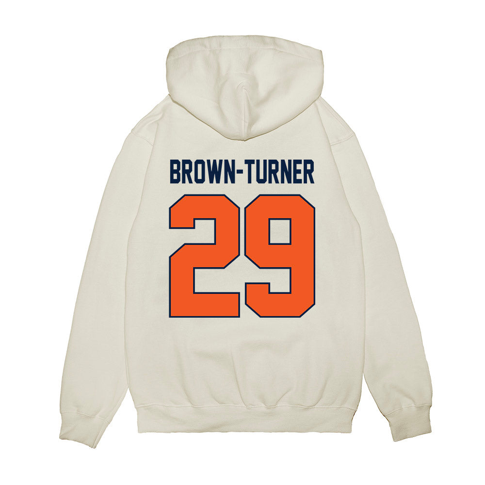 UTEP - NCAA Football : Dylan Brown-Turner - Vintage Miners Premium Hooded Sweatshirt-1