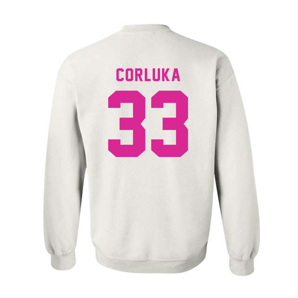 St. Bonaventure - NCAA Women's Basketball : Iva Corluka - BCA Classic Shersey Crewneck Sweatshirt-1