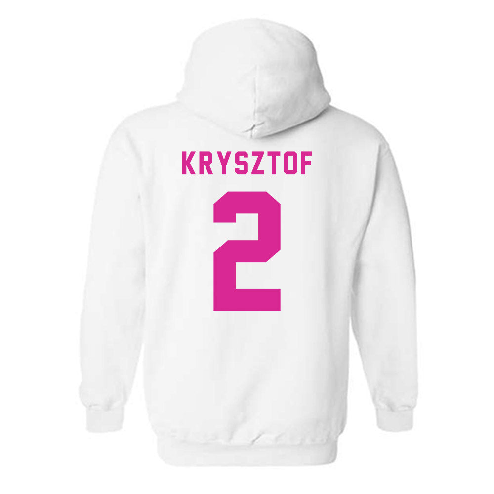 St. Bonaventure - NCAA Women's Basketball : Kaylee Krysztof - BCA Classic Shersey Hooded Sweatshirt-1