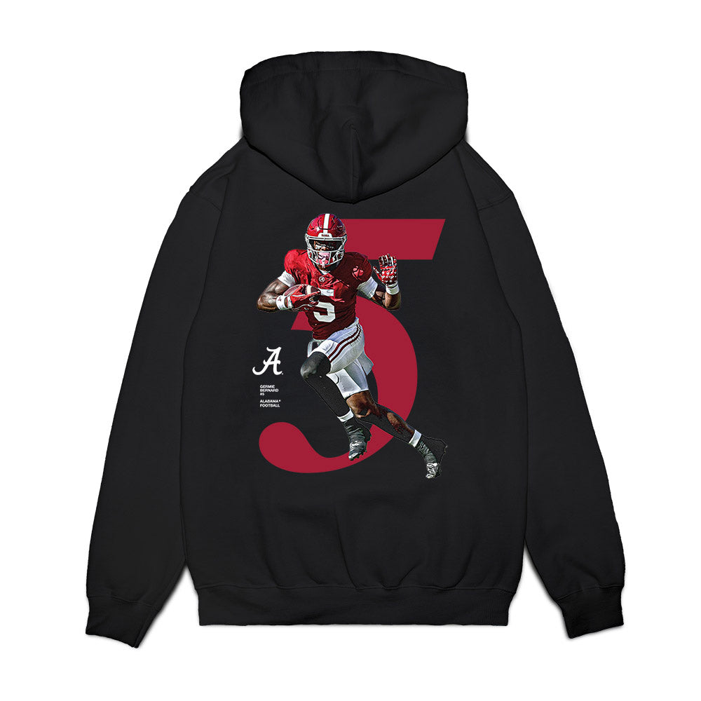 Alabama - NCAA Football : Germie Bernard - Breakthrough Series Premium Hooded Sweatshirt-1