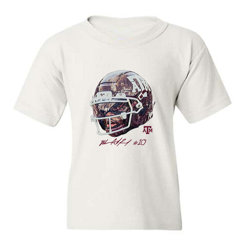 Texas A&M - NCAA Football : Marcel Reed - Game Face Youth T-Shirt-0