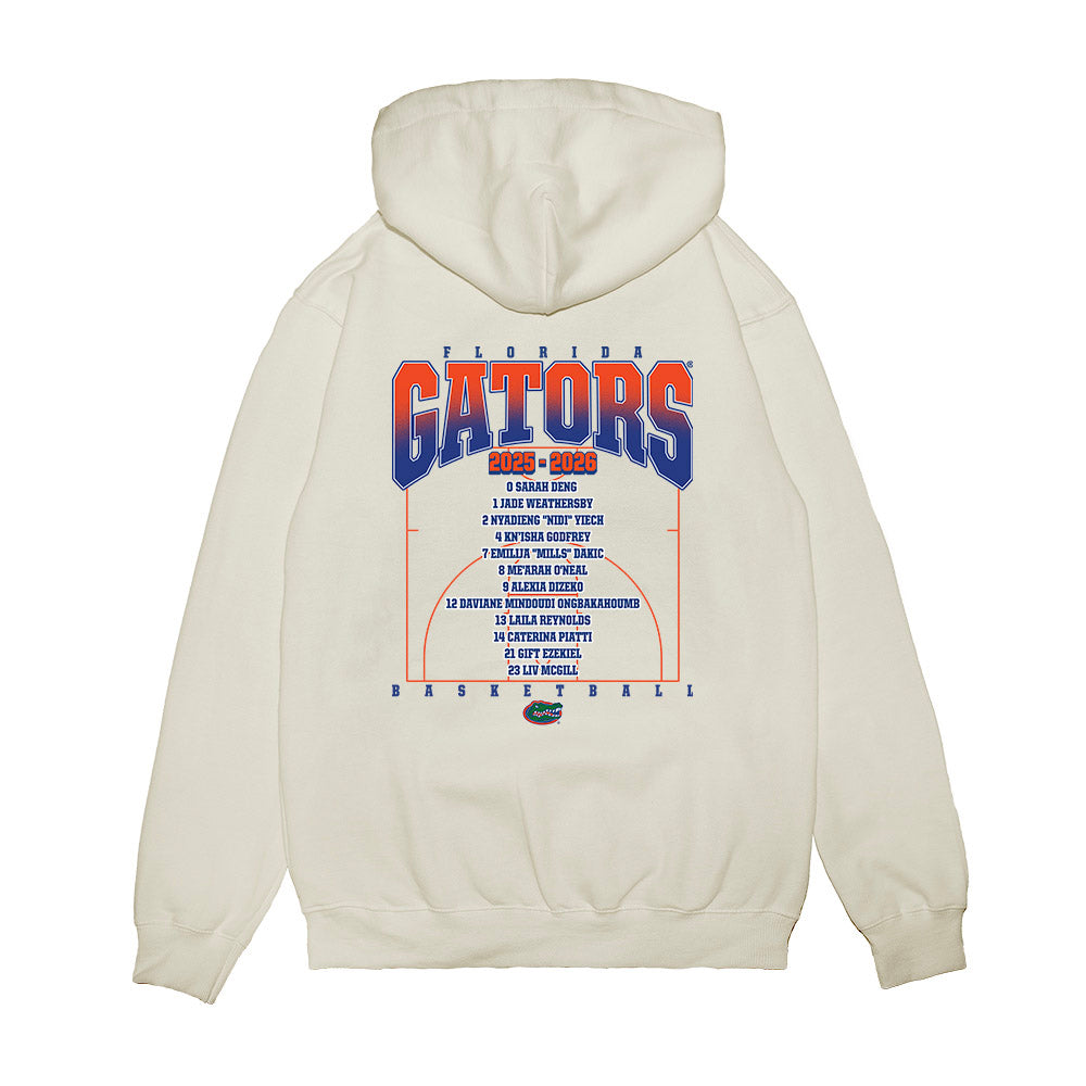 Florida - NCAA Women's Basketball : - Premium Hooded Sweatshirt-1