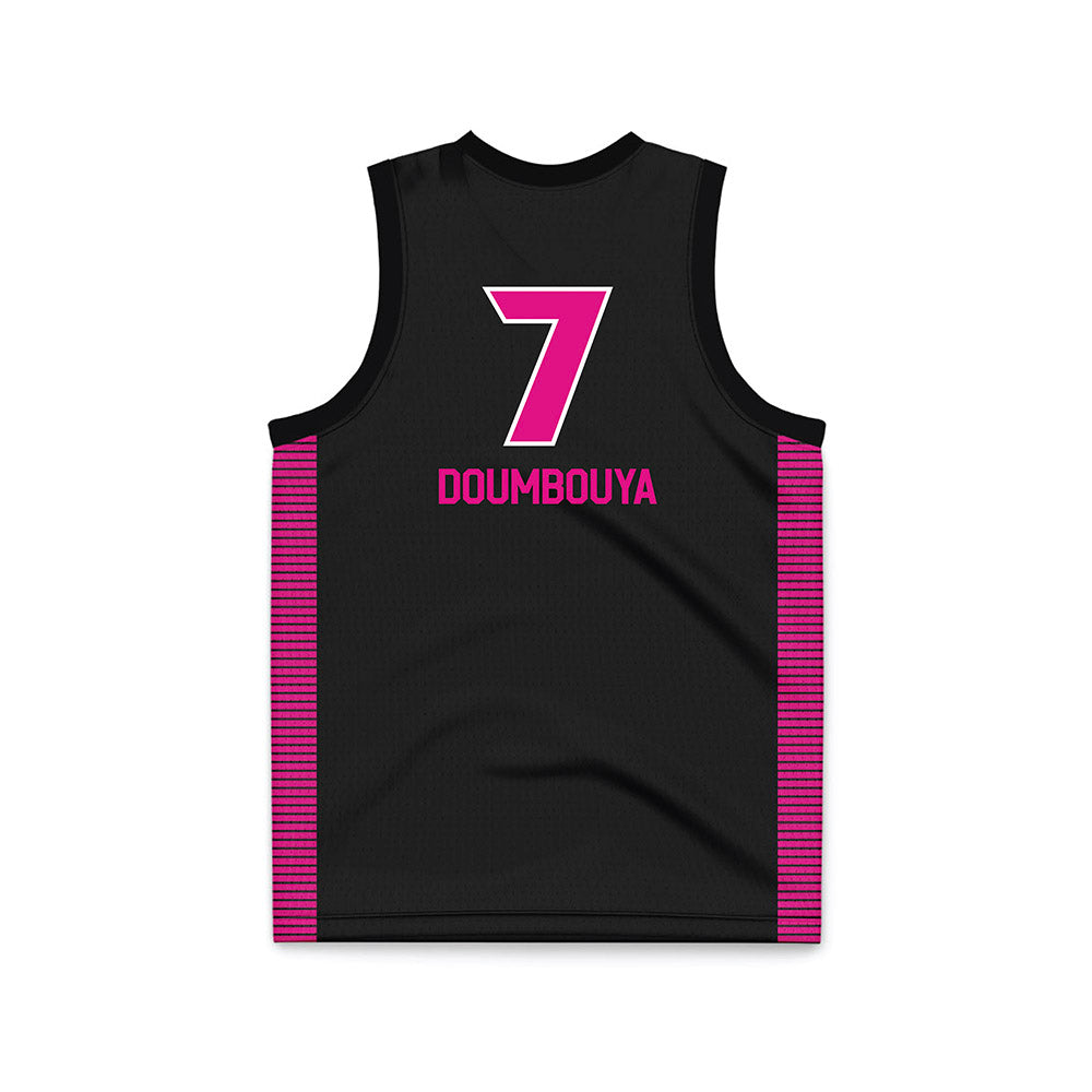 VCU - NCAA Women's Basketball : Hawa Doumbouya - Black Basketball Jersey-1