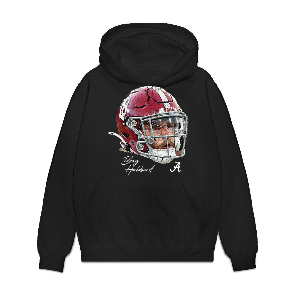 Alabama - NCAA Football : Bray Hubbard - Game Face Premium Hooded Sweatshirt-0