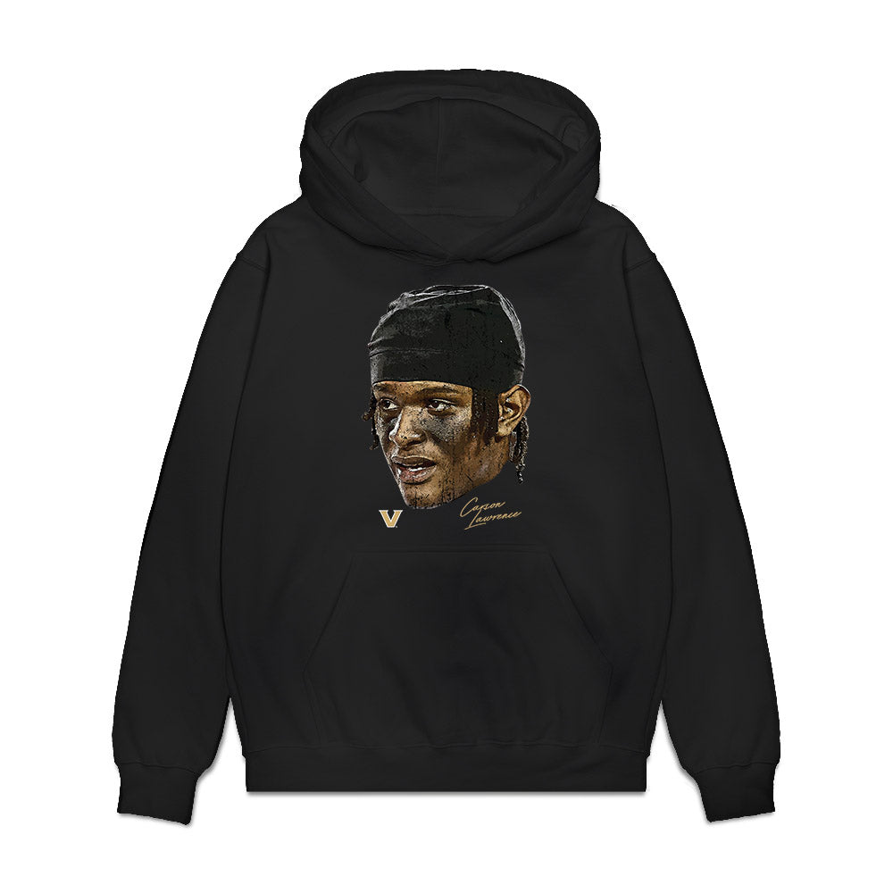 Vanderbilt - NCAA Football : Carson Lawrence - Game Face Premium Hooded Sweatshirt-0