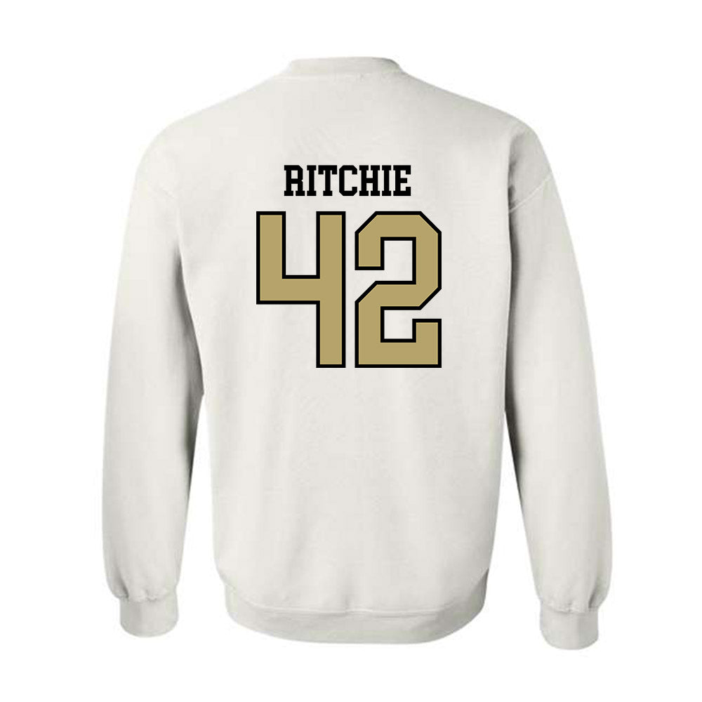 Ferrum - NCAA Baseball : Steven Ritchie - Classic Shersey Crewneck Sweatshirt-1