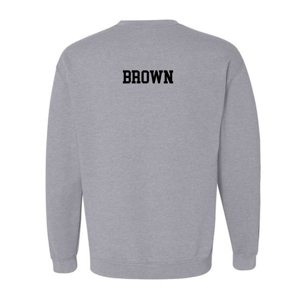 Ferrum - NCAA Cheerleading : Heaven Brown - Classic Shersey Crewneck Sweatshirt-1