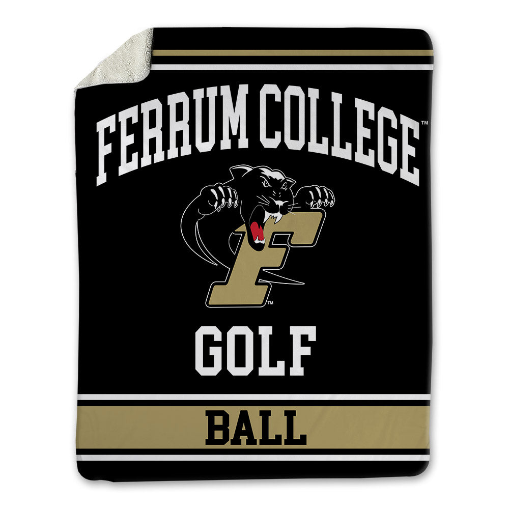Ferrum - NCAA Men's Golf : Jonathan Ball - Blanket-0
