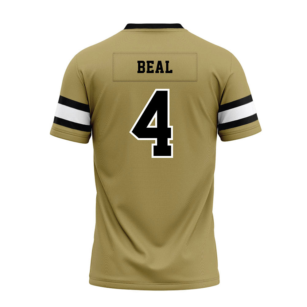 Ferrum - NCAA Football : Kobie Beal - Olive Premium Football Jersey-1