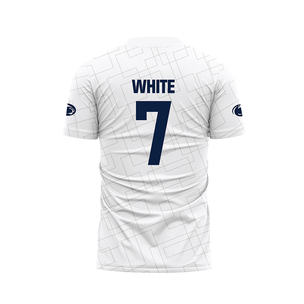 Penn State - NCAA Women's Soccer : Amelia White - White Soccer Jersey-1