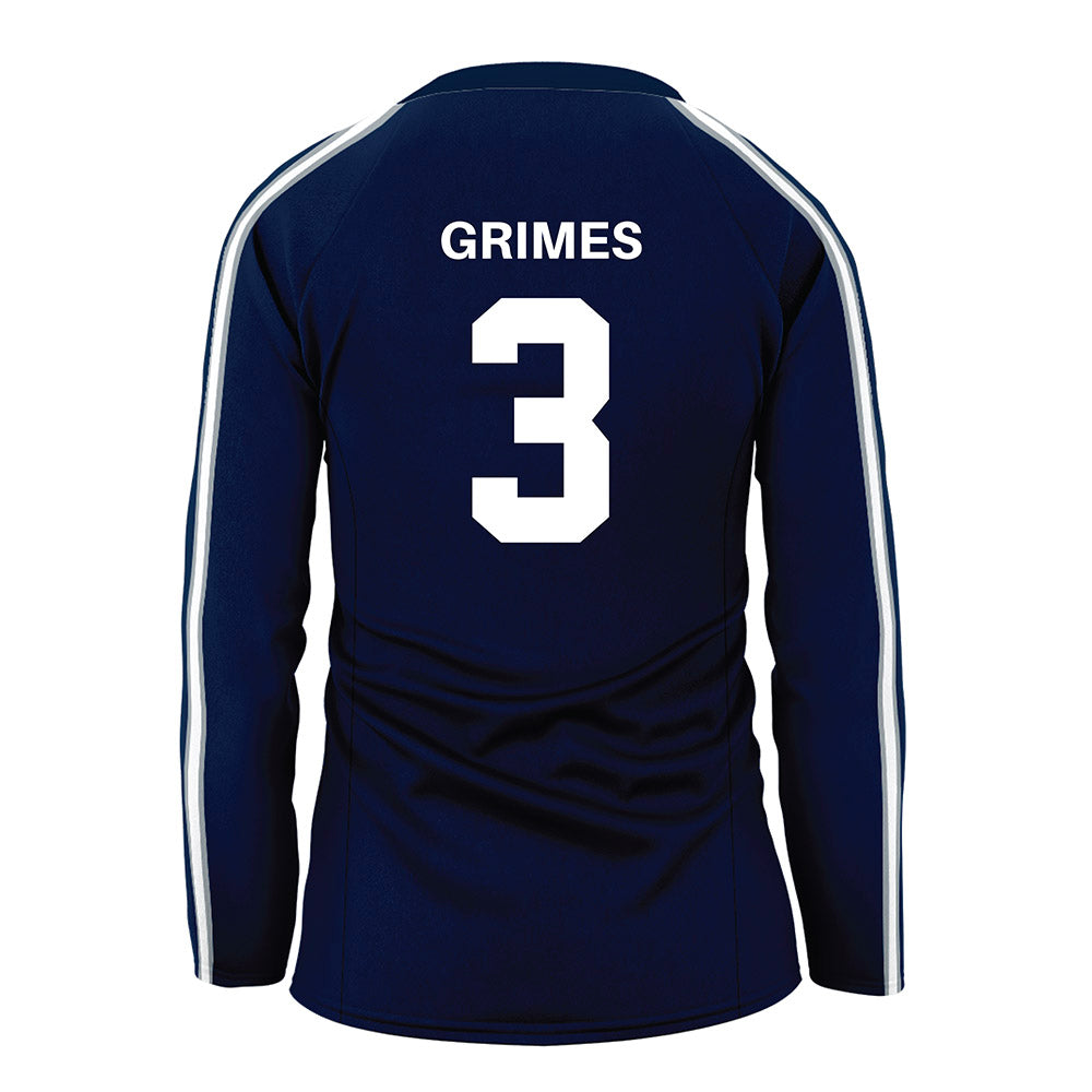 Penn State - NCAA Women's Volleyball : Gillian Grimes - Navy Volleyball Jersey-1