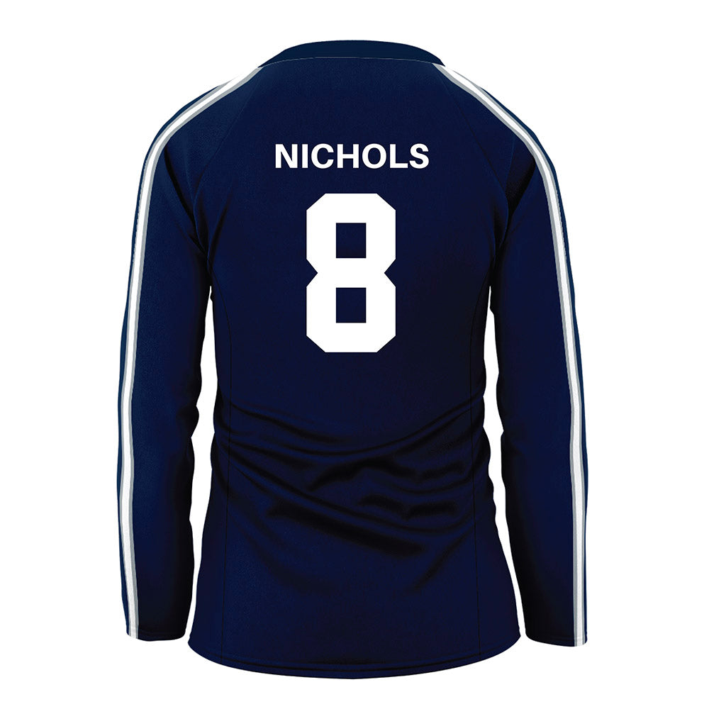 Penn State - NCAA Women's Volleyball : Gabrielle Nichols - Navy Volleyball Jersey-1