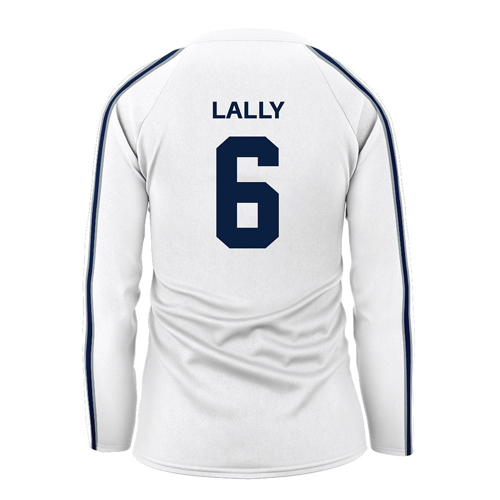 Penn State - NCAA Women's Volleyball : Kate Lally - White Volleyball Jersey-1