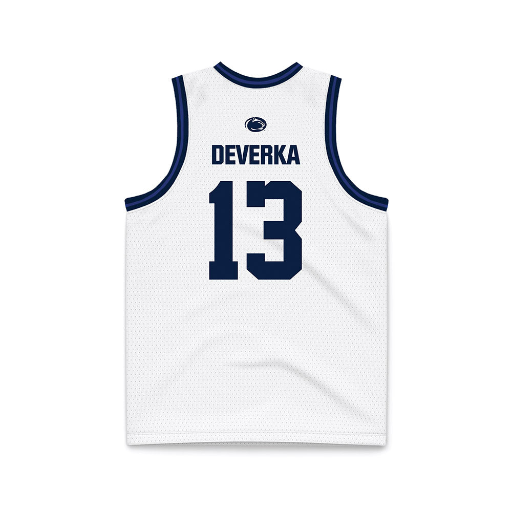 Penn State - NCAA Women's Field Hockey : Aby Deverka - White Basketball Jersey-1