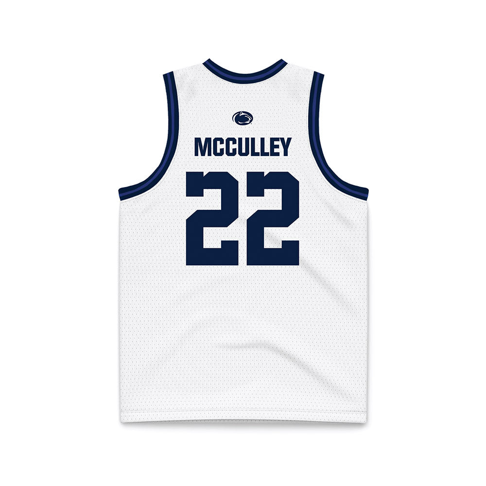 Penn State - NCAA Women's Field Hockey : Emmy McCulley - White Basketball Jersey-1