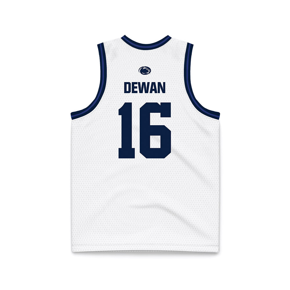 Penn State - NCAA Women's Field Hockey : Elise DeWan - White Basketball Jersey-1