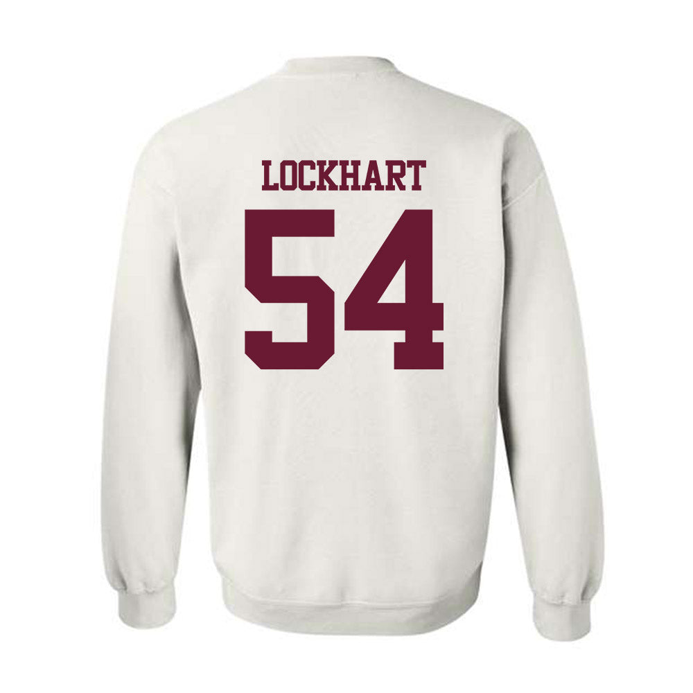 Texas A&M - NCAA Football : Jordan Lockhart - Statement Shersey Crewneck Sweatshirt-1
