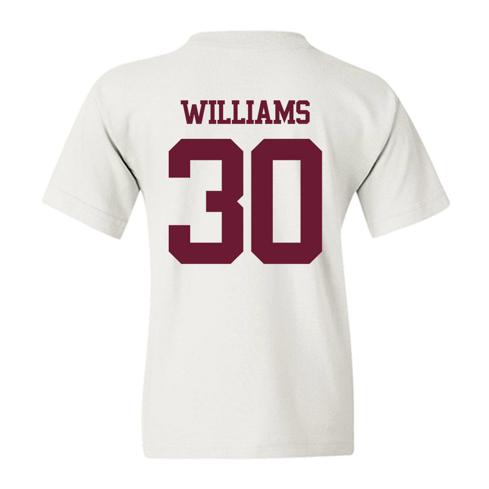Texas A&M - NCAA Football : Solomon Williams - Statement Shersey Youth T-Shirt-1