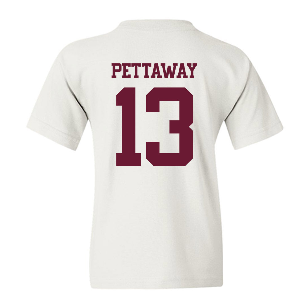 Texas A&M - NCAA Football : Deyjhon Pettaway - Statement Shersey Youth T-Shirt-1