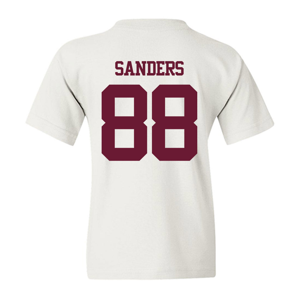 Texas A&M - NCAA Football : DJ Sanders - Statement Shersey Youth T-Shirt-1
