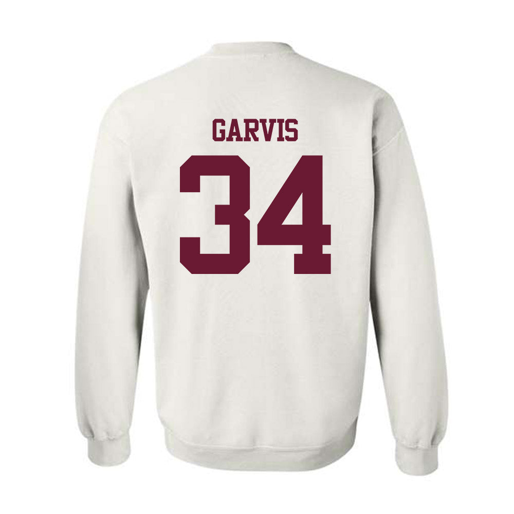 Texas A&M - NCAA Football : Kyle Garvis - Statement Shersey Crewneck Sweatshirt-1