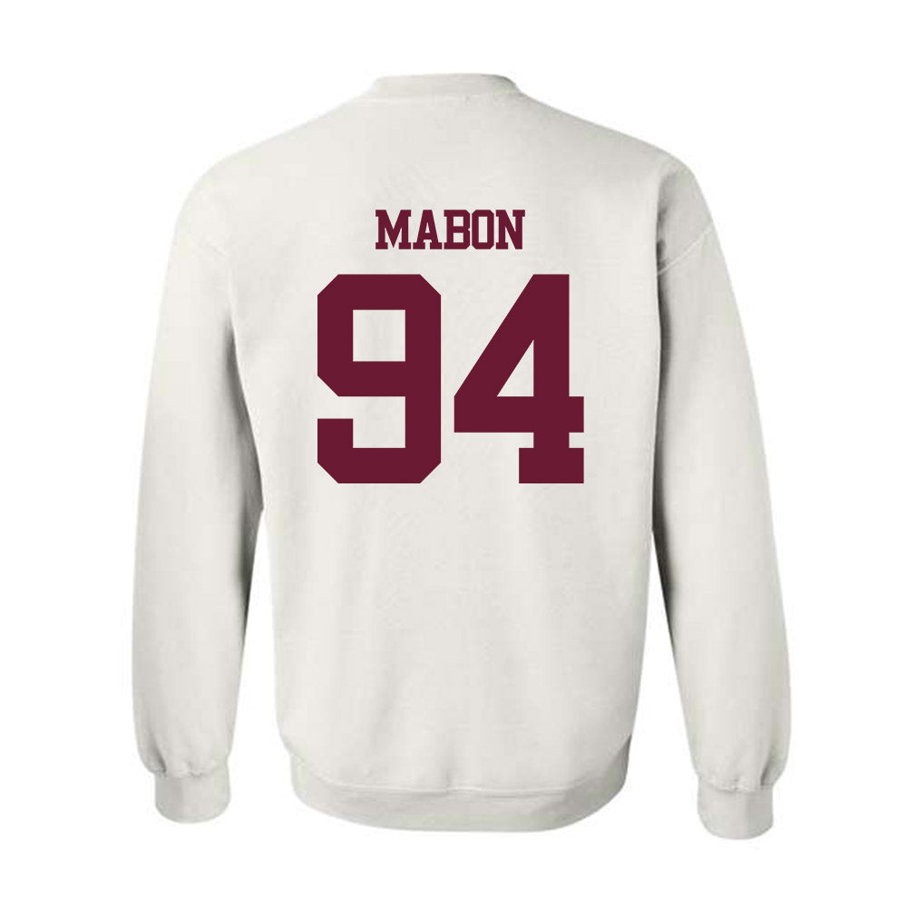 Texas A&M - NCAA Football : Nathan Mabon - Statement Shersey Crewneck Sweatshirt-1