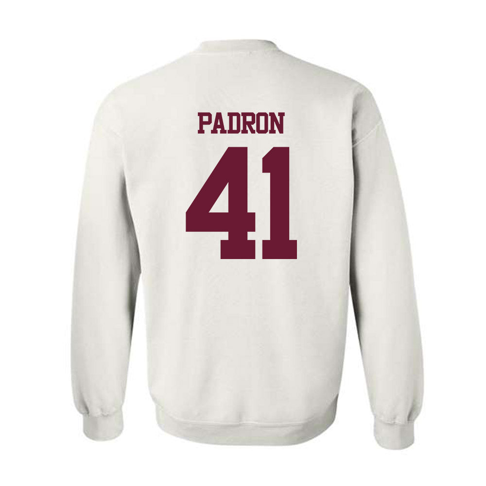 Texas A&M - NCAA Football : Liam Padron - Statement Shersey Crewneck Sweatshirt-1