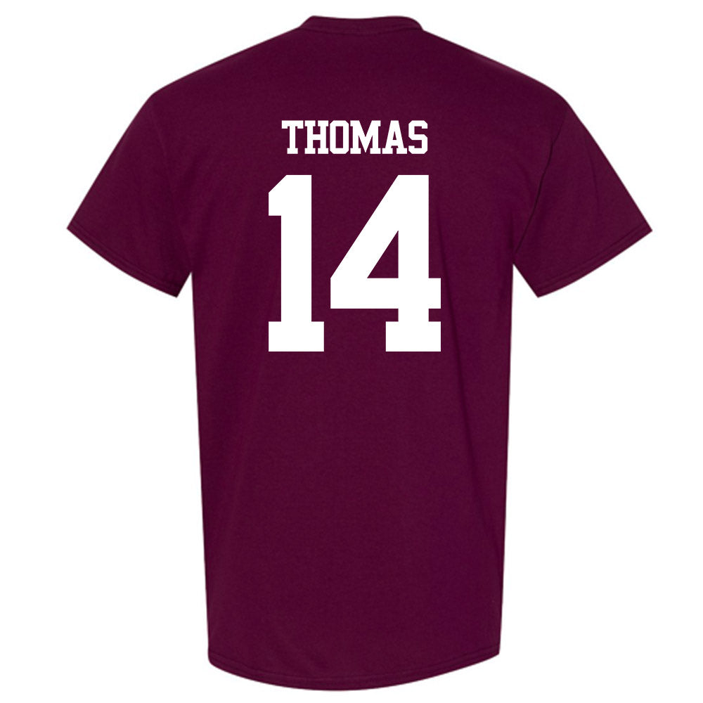 Texas A&M - NCAA Football : Jayvon Thomas - Statement Shersey T-Shirt-1