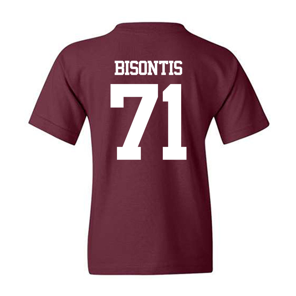 Texas A&M - NCAA Football : Chase Bisontis - Statement Shersey Youth T-Shirt-1