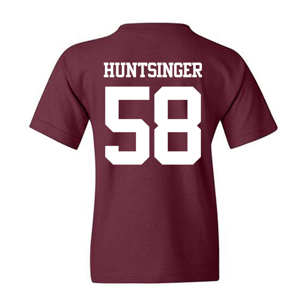 Texas A&M - NCAA Football : William Huntsinger - Statement Shersey Youth T-Shirt-1