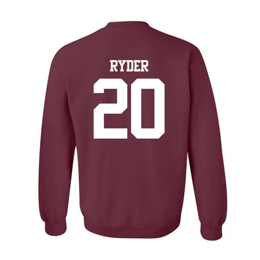 Texas A&M - NCAA Football : Johnny Ryder - Statement Shersey Crewneck Sweatshirt-1