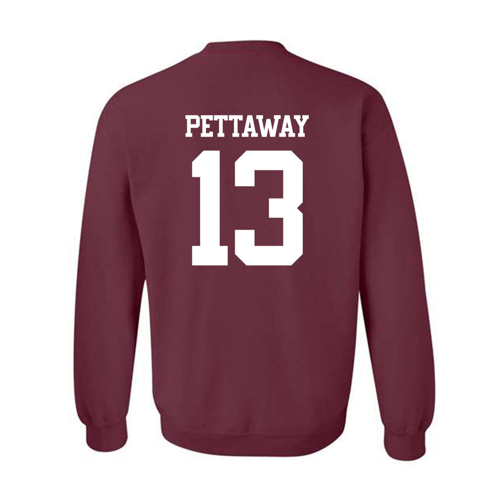 Texas A&M - NCAA Football : Deyjhon Pettaway - Statement Shersey Crewneck Sweatshirt-1