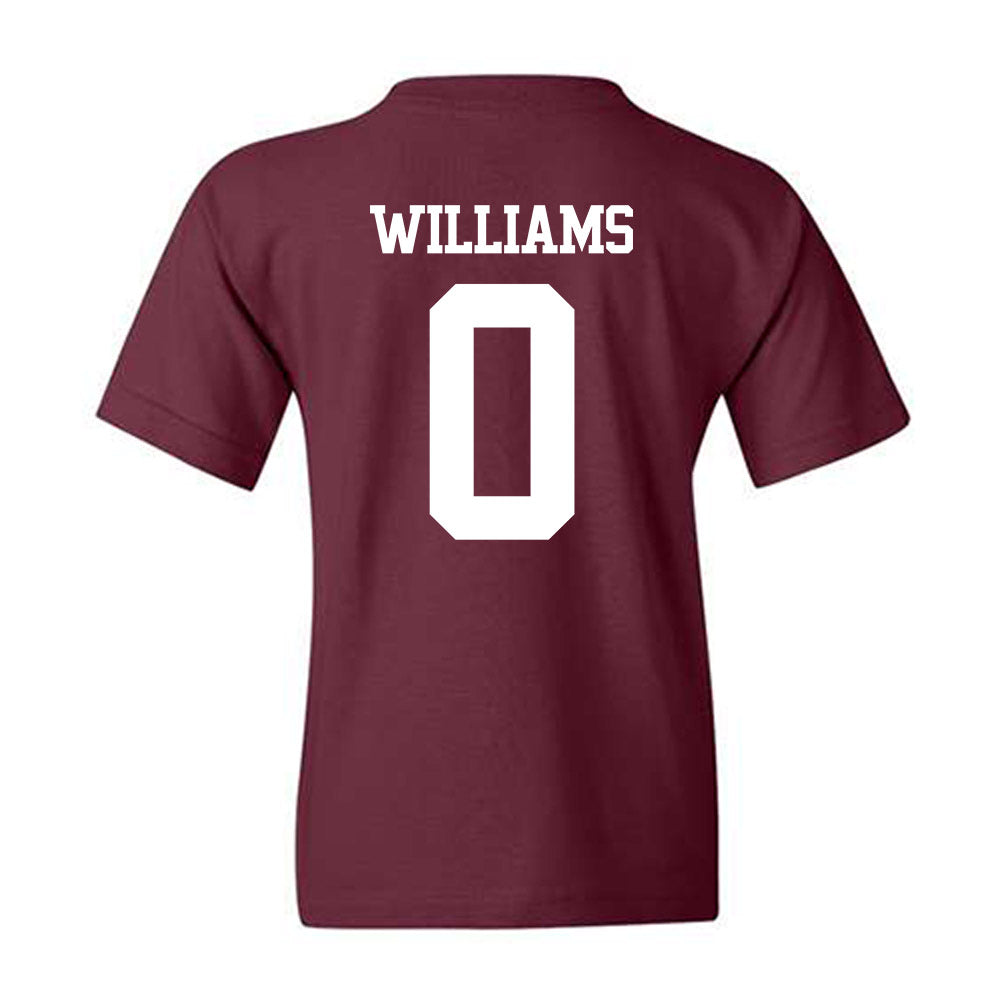 Texas A&M - NCAA Football : Scooby Williams - Statement Shersey Youth T-Shirt-1