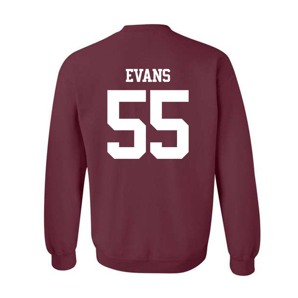 Texas A&M - NCAA Football : Dealyn Evans - Statement Shersey Crewneck Sweatshirt-1