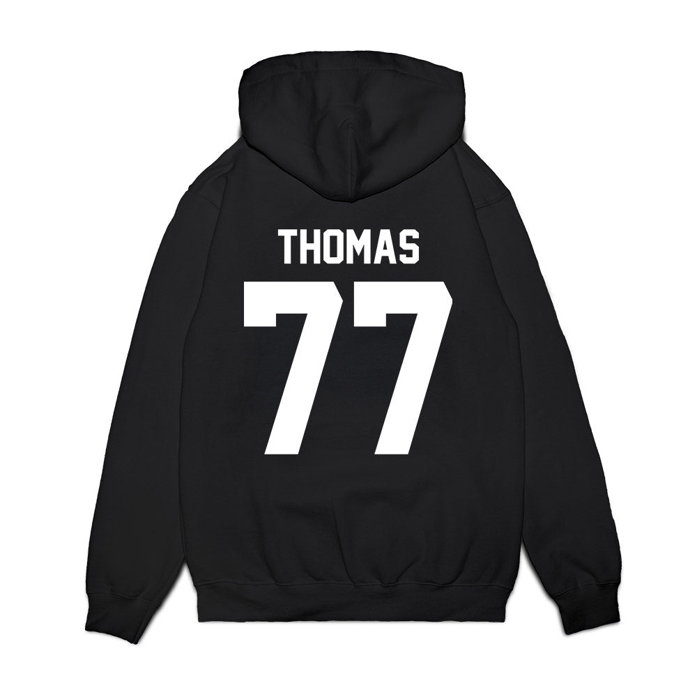Texas A&M - NCAA Football : Tyler Thomas - Vintage Premium Hooded Sweatshirt-1