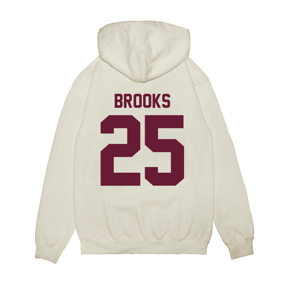 Texas A&M - NCAA Football : Dalton Brooks - Vintage Premium Hooded Sweatshirt-1