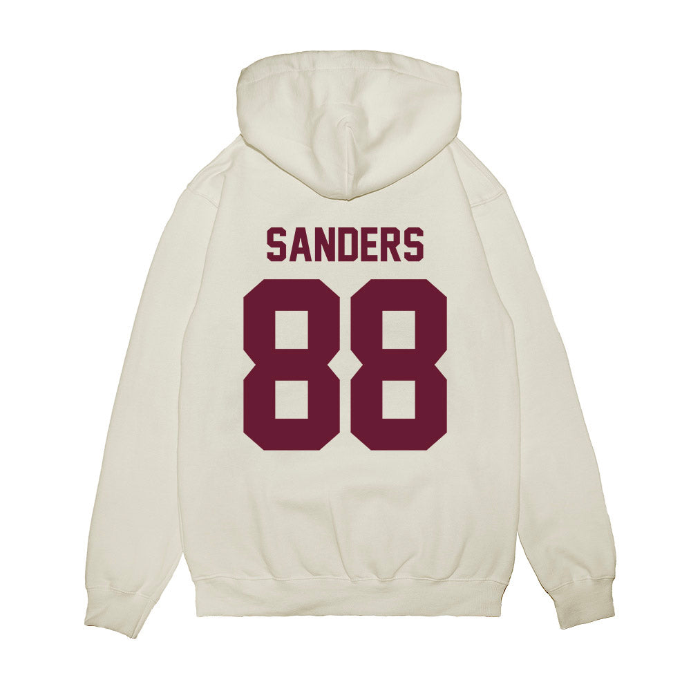 Texas A&M - NCAA Football : DJ Sanders - Vintage Premium Hooded Sweatshirt-1