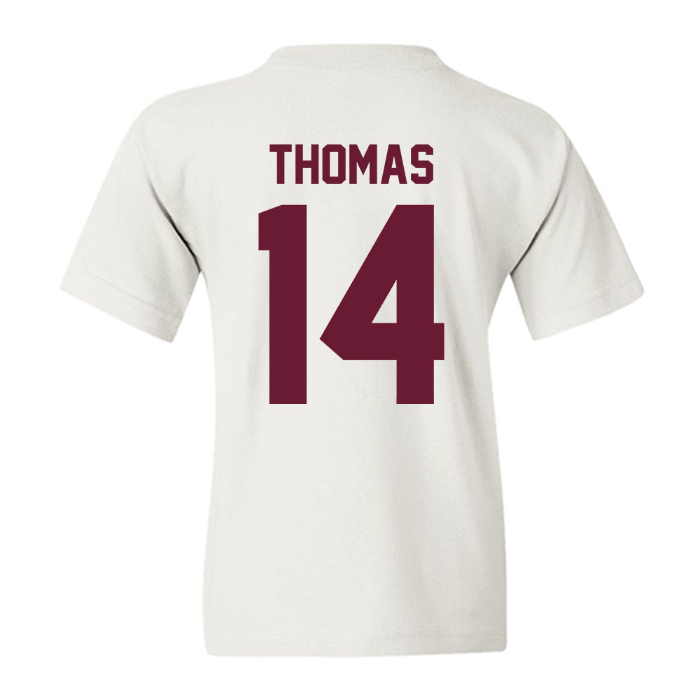 Texas A&M - NCAA Football : Jayvon Thomas - Vintage Youth T-Shirt-1