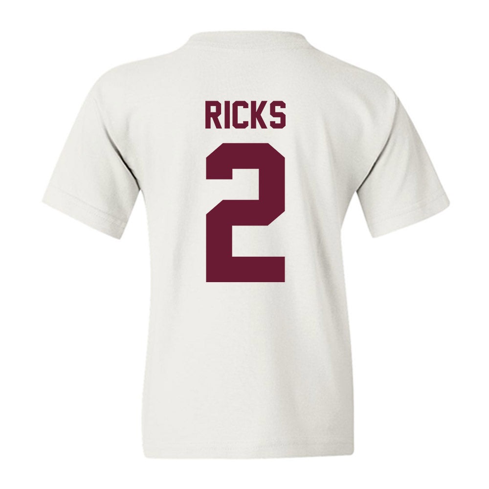 Texas A&M - NCAA Football : Dezz Ricks - Vintage Youth T-Shirt-1