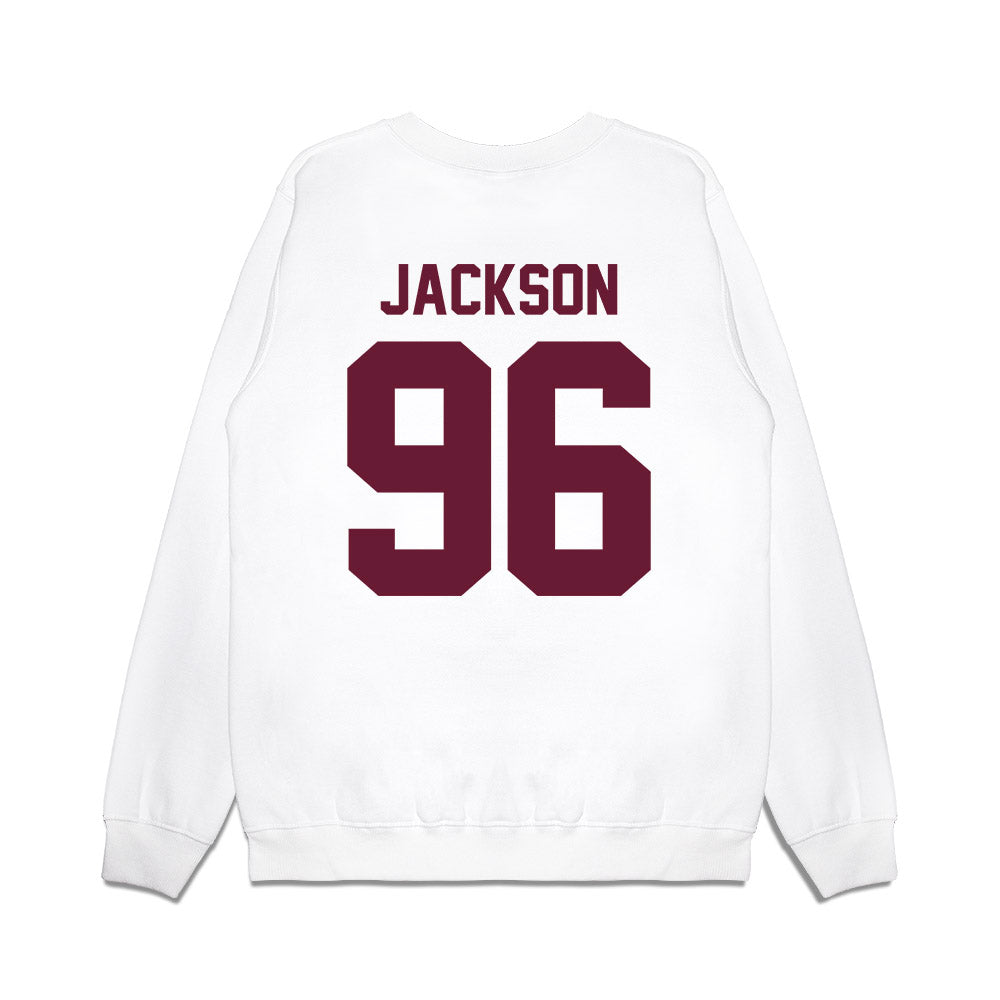Texas A&M - NCAA Football : Nathan Jackson - Vintage Premium Crewneck Sweatshirt-1