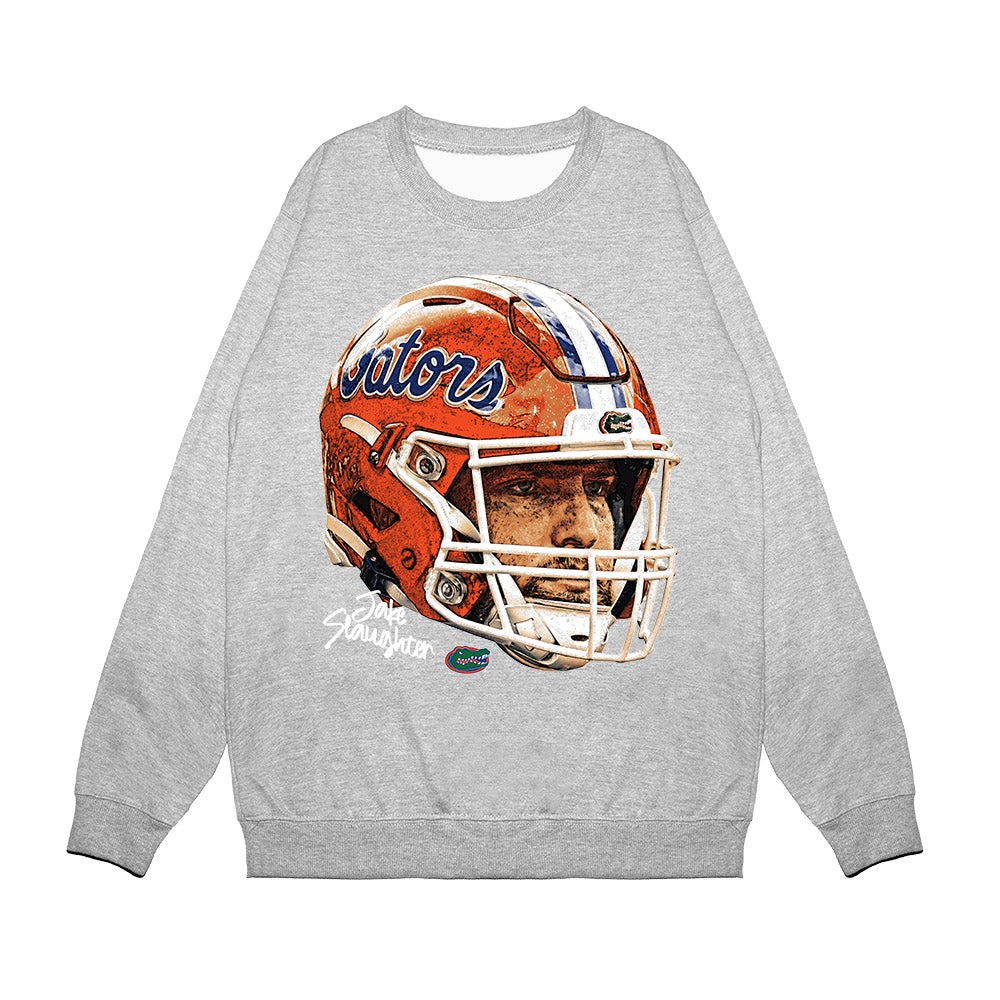 Florida - NCAA Football : Jake Slaughter - GameFace Premium Crewneck Sweatshirt-0