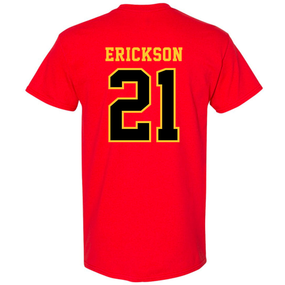 Ferris State - NCAA Men's Basketball : Ethan Erickson - Replica Shersey T-Shirt-1