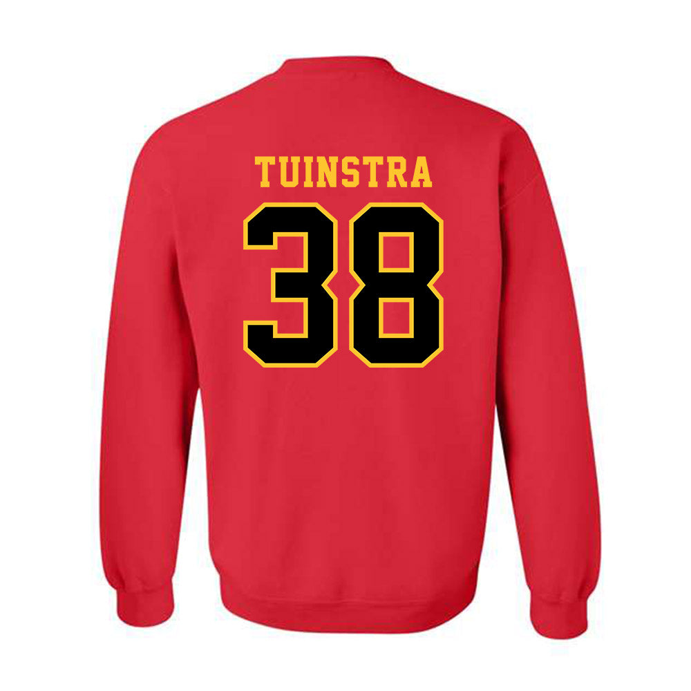 Ferris State - NCAA Football : Levi Tuinstra - Replica Shersey Crewneck Sweatshirt-1