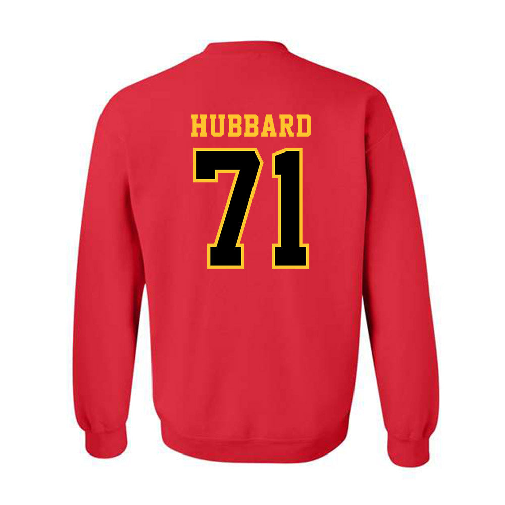 Ferris State - NCAA Football : Bubba Hubbard - Replica Shersey Crewneck Sweatshirt-1