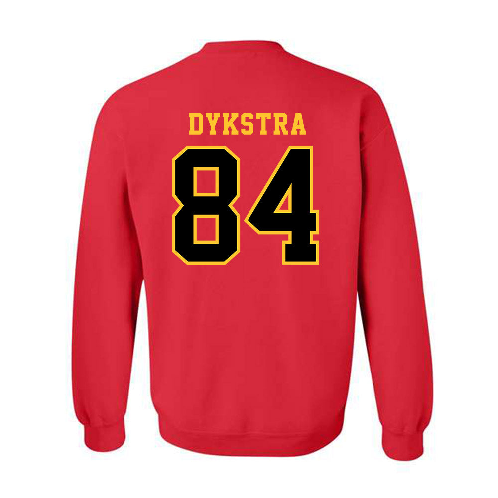 Ferris State - NCAA Football : Mason Dykstra - Replica Shersey Crewneck Sweatshirt-1