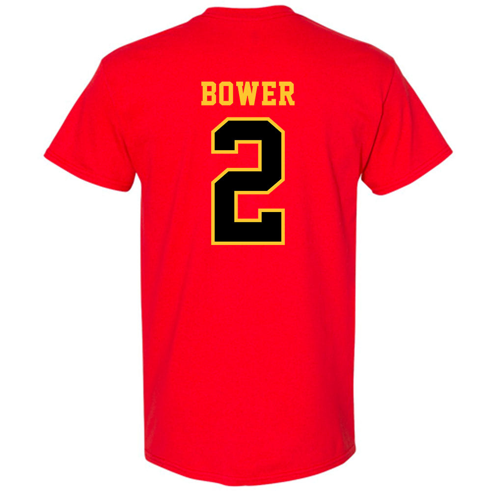 Ferris State - NCAA Football : Wyatt Bower - Replica Shersey T-Shirt-1