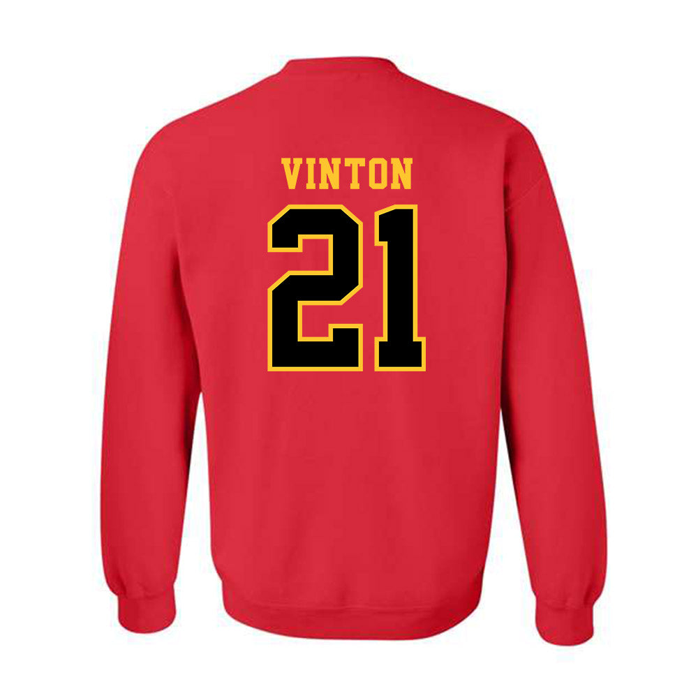 Ferris State - NCAA Football : Jaylen Vinton - Replica Shersey Crewneck Sweatshirt-1