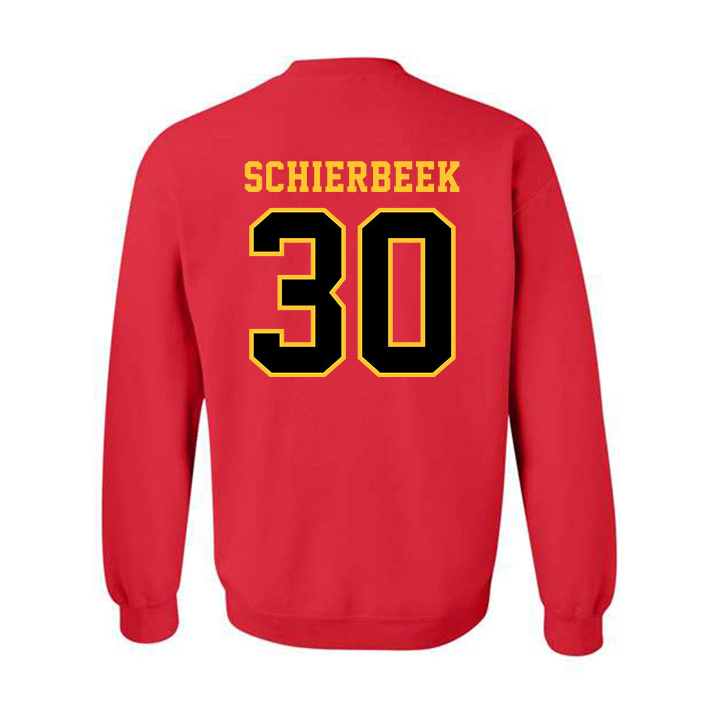 Ferris State - NCAA Women's Basketball : Emma Schierbeek - Replica Shersey Crewneck Sweatshirt-1