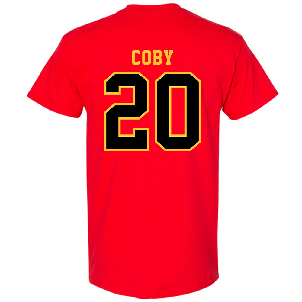 Ferris State - NCAA Football : James Coby - Replica Shersey T-Shirt-1